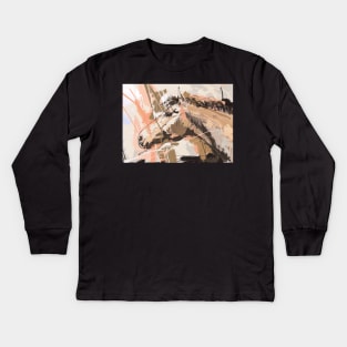 chocolate Kids Long Sleeve T-Shirt